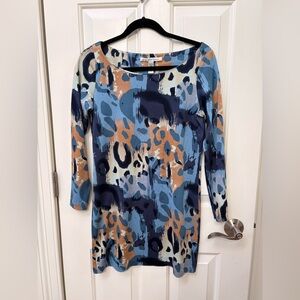 Diane Von Furstenberg Multicolor Silk Dress